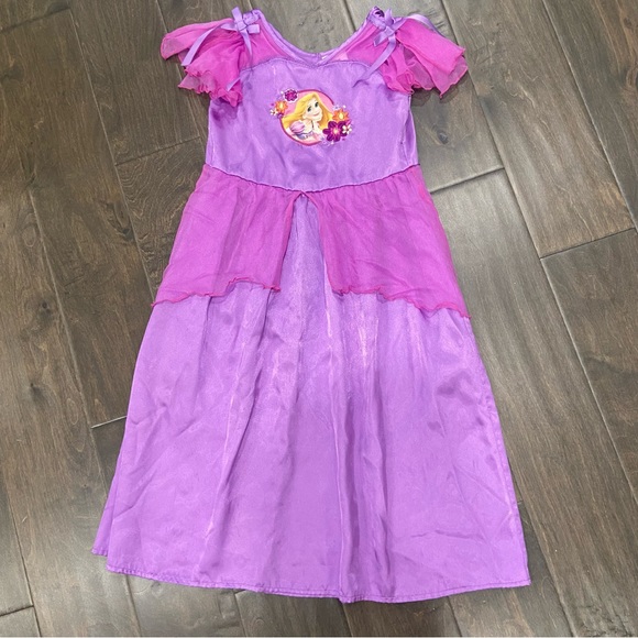 Disney Pajamas Disney Princess Tangled Rapunzel Nightgown Size 4